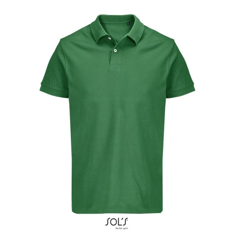 Polo Unisex Pacific Sols - Verde Pradera - Sols