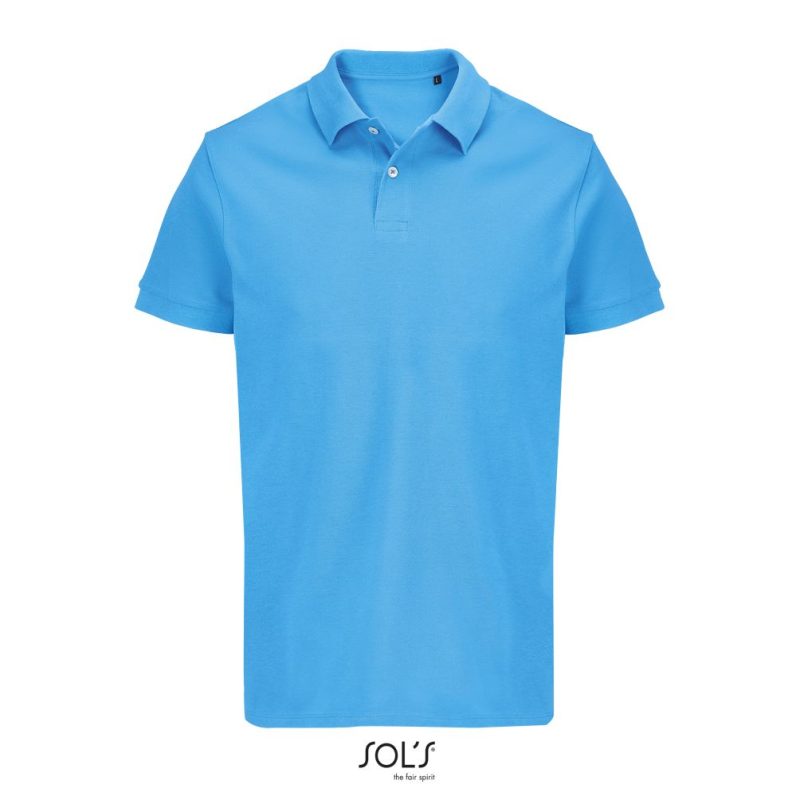 Polo Unisex Pacific Sols - Aqua - Sols