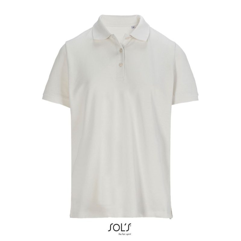 Polo Mujer Pacific Women Sols - Blanco Crema - Sols