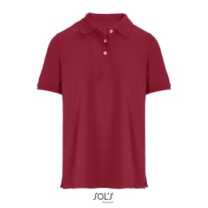 Polo Mujer Pacific Women Sols - Folk Rojo - Sols