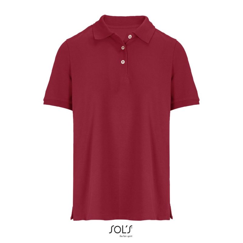 Polo Mujer Pacific Women Sols - Folk Rojo - Sols