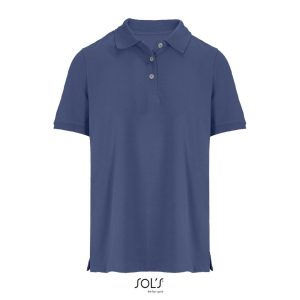 Polo Mujer Pacific Women Sols - Denim - Sols