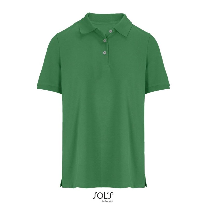 Polo Mujer Pacific Women Sols - Verde Pradera - Sols
