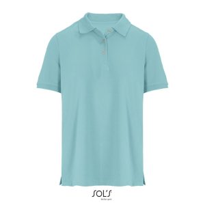 Polo Mujer Pacific Women Sols - Azul Piscina - Sols
