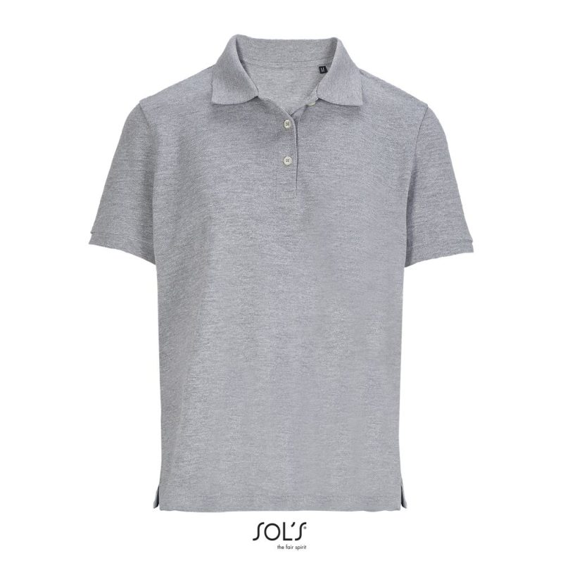 Polo Mujer Pacific Women Sols - Gris Mezcla - Sols