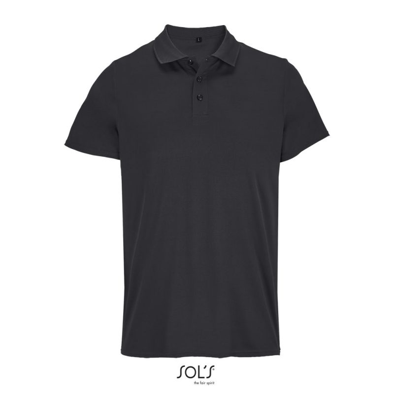 Polo Deportivo Pitcher Sols - Negro - Sols