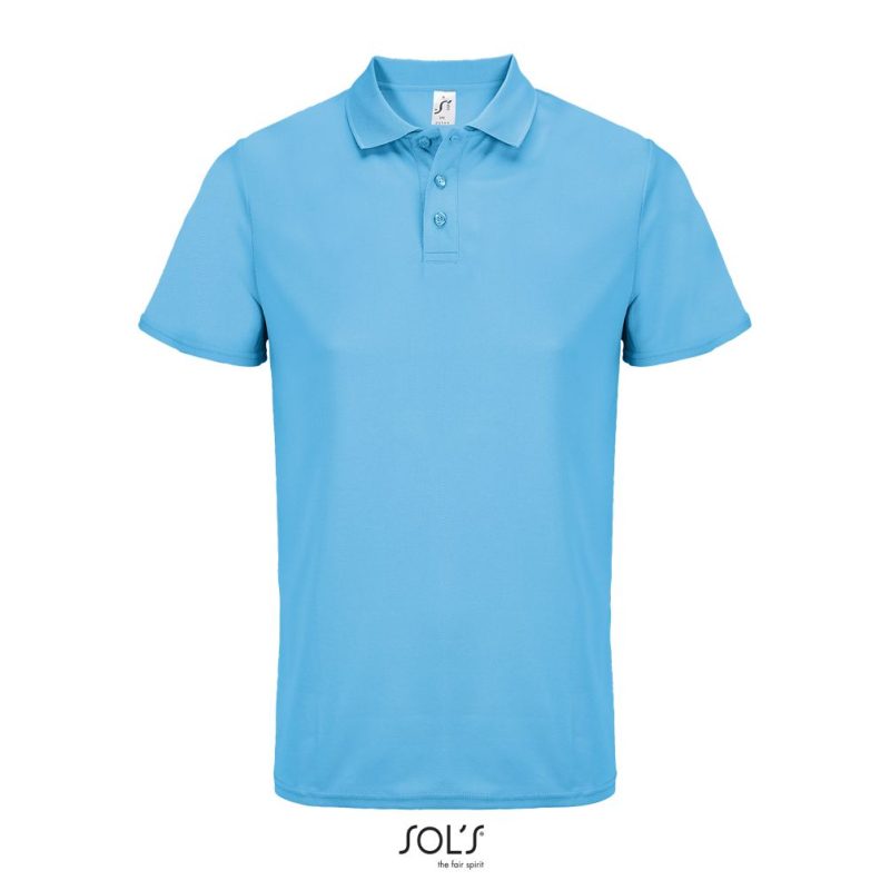 Polo Deportivo Pitcher Sols - Aqua - Sols
