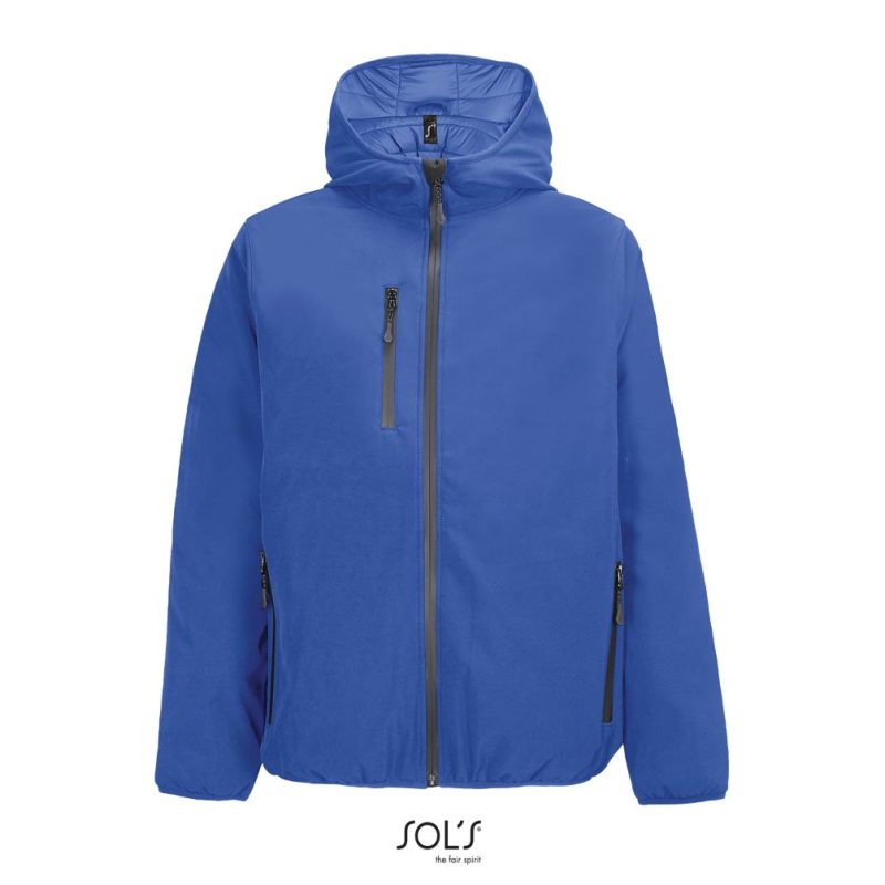 Chaqueta Softshell Hombre Falcon Padded Men Sols - Azul Royal - Sols