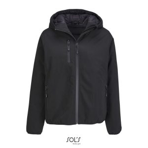 Chaqueta Softshell Mujer Falcon Padded Women Sols - Negro - Sols