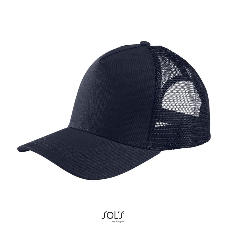Gorra De Malla De 5 Paneles Blink Sols - French Marino - Sols