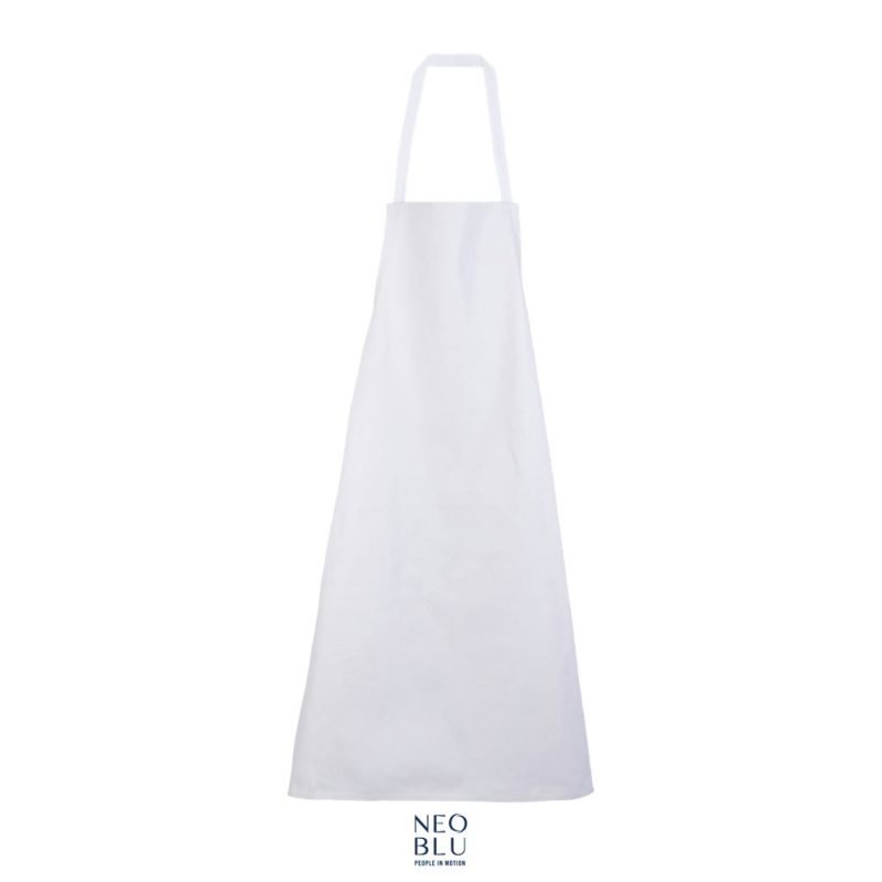 Delantal Con Peto De Gama Alta Neoblu Erold Sols - Blanco Óptimo - Sols