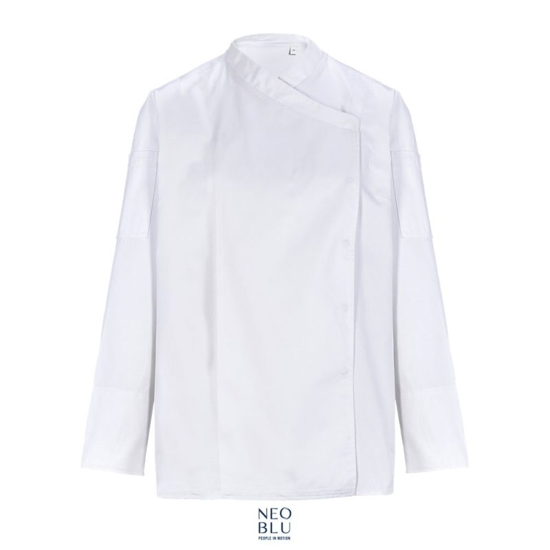 Chaquetilla De Cocina Mujer Neoblu Eugenie Sols - Blanco Óptimo - Sols