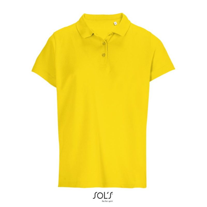 Polo Mujer Pulse Women Sols - Amarillo - Sols