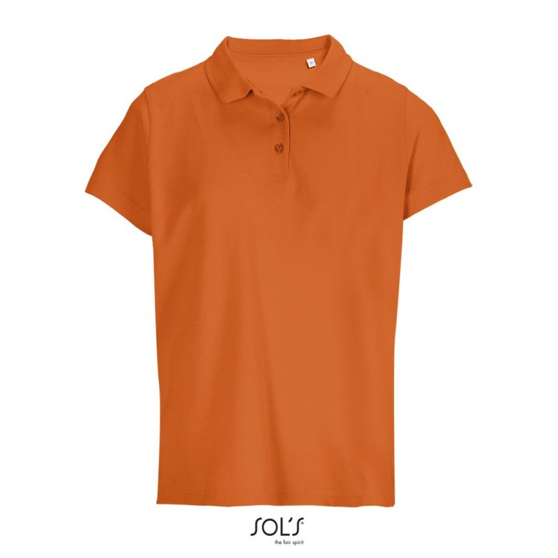 Polo Mujer Pulse Women Sols - Naranja - Sols
