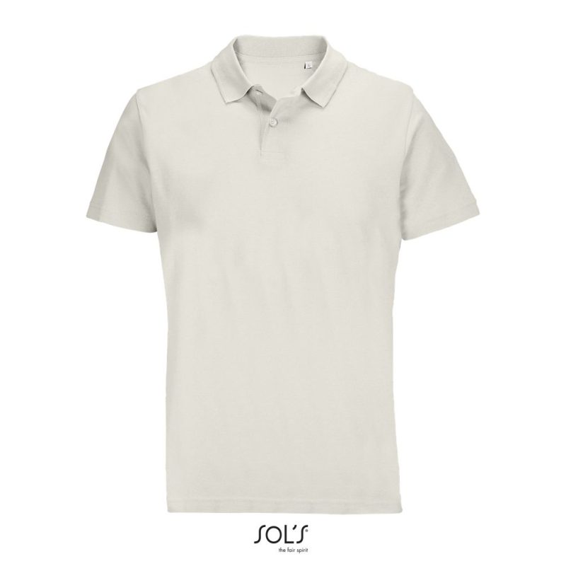 Polo Unisex Pulse Sols - Blanco Crema - Sols