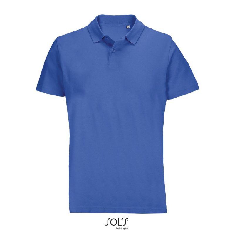Polo Unisex Pulse Sols - Azul Royal - Sols