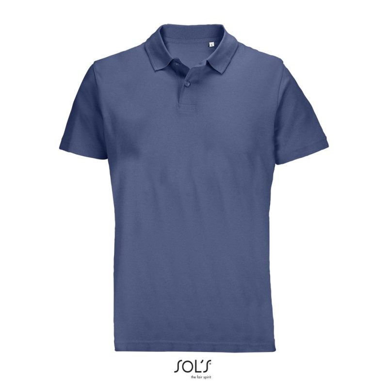 Polo Unisex Pulse Sols - Denim - Sols