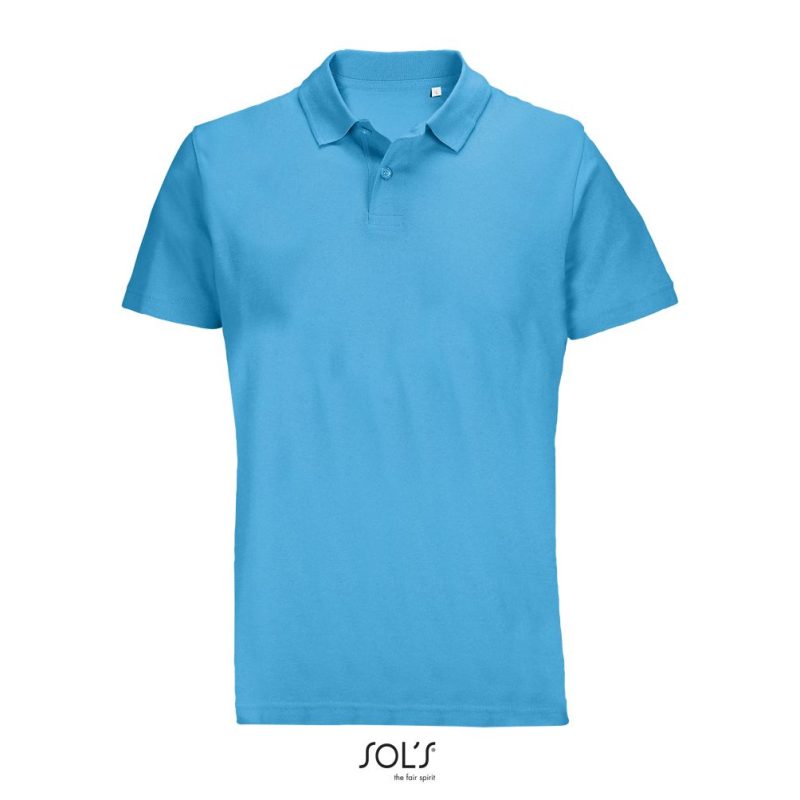 Polo Unisex Pulse Sols - Aqua - Sols