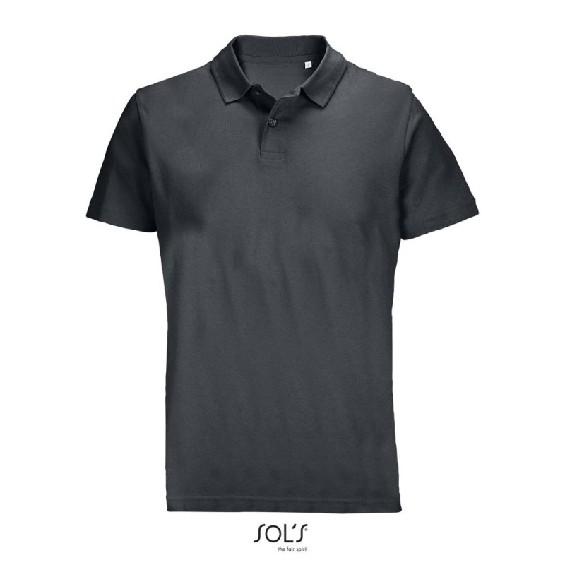 Polo Unisex Pulse Sols - Gris Ratón - Sols
