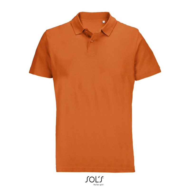 Polo Unisex Pulse Sols - Naranja - Sols