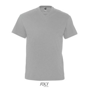 Camiseta Hombre Cuello Pico Victory Sols - Gris Mezcla - Sols
