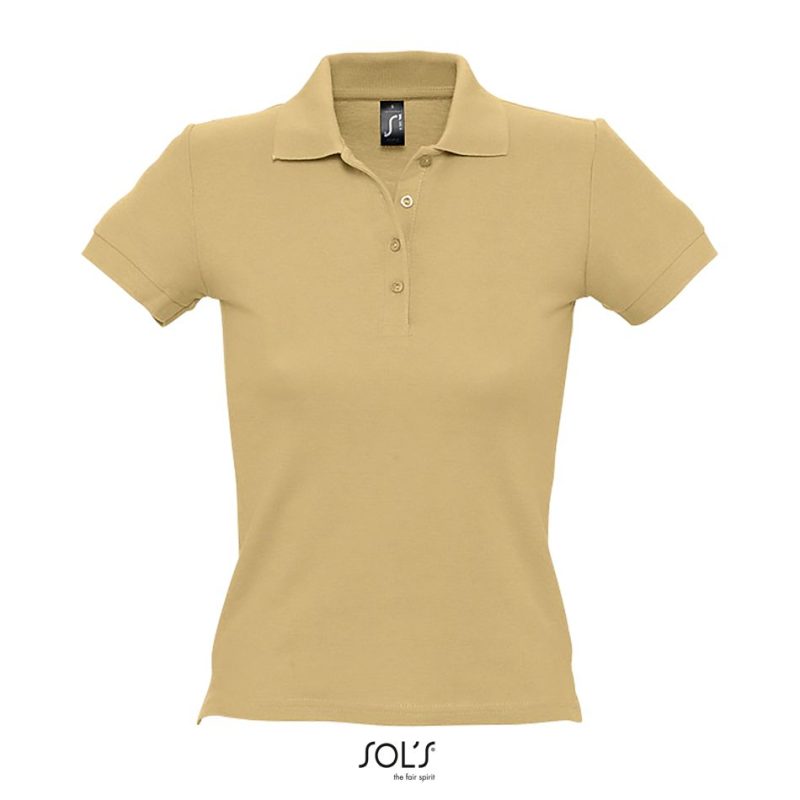 Polo Piqué Mujer People Sols - Arena - Sols