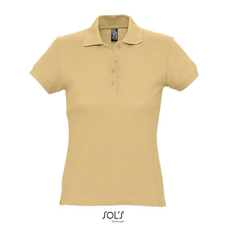 Polo De Manga Corta Para Mujer Passion Sols - Arena - Sols