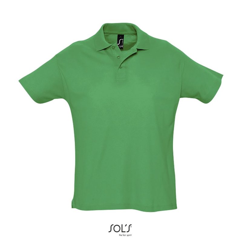 Polo Hombre Manga Corta Summer Ii Sols - Verde Pradera - Sols