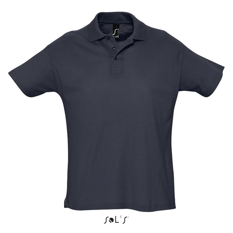 Polo Hombre Manga Corta Summer Ii Sols - Azul Marino - Sols