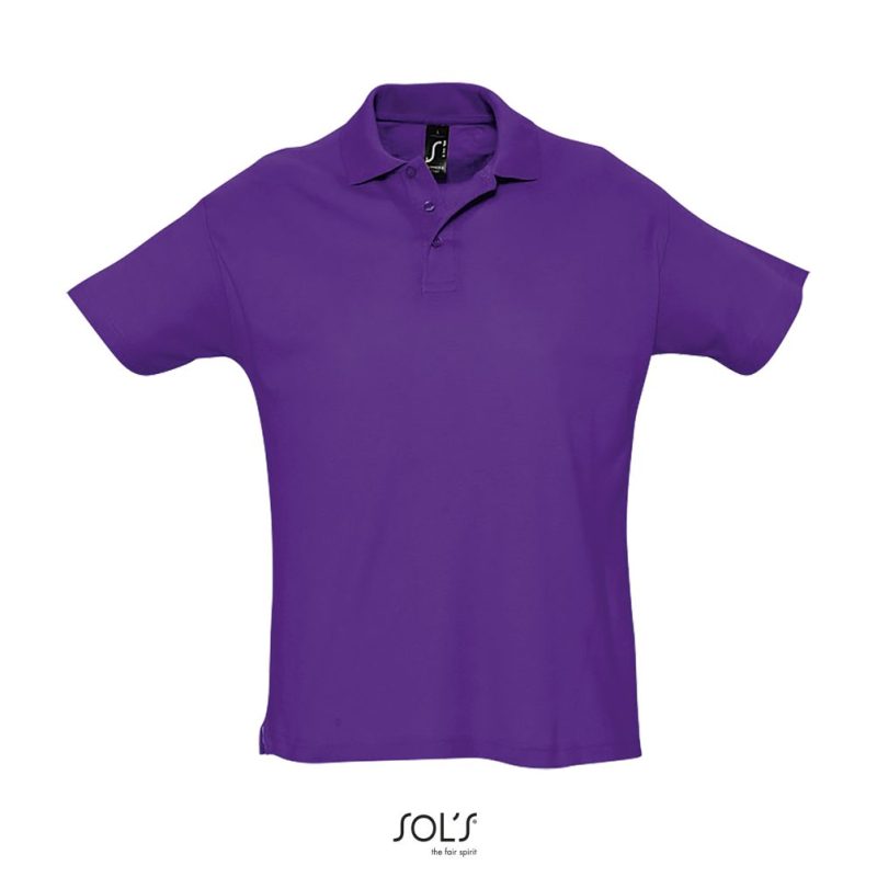 Polo Hombre Manga Corta Summer Ii Sols - Morado Oscuro - Sols