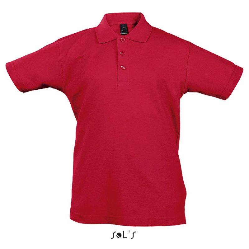 Polo Para Niño Summer Ii Kids Sols - Rojo - Sols