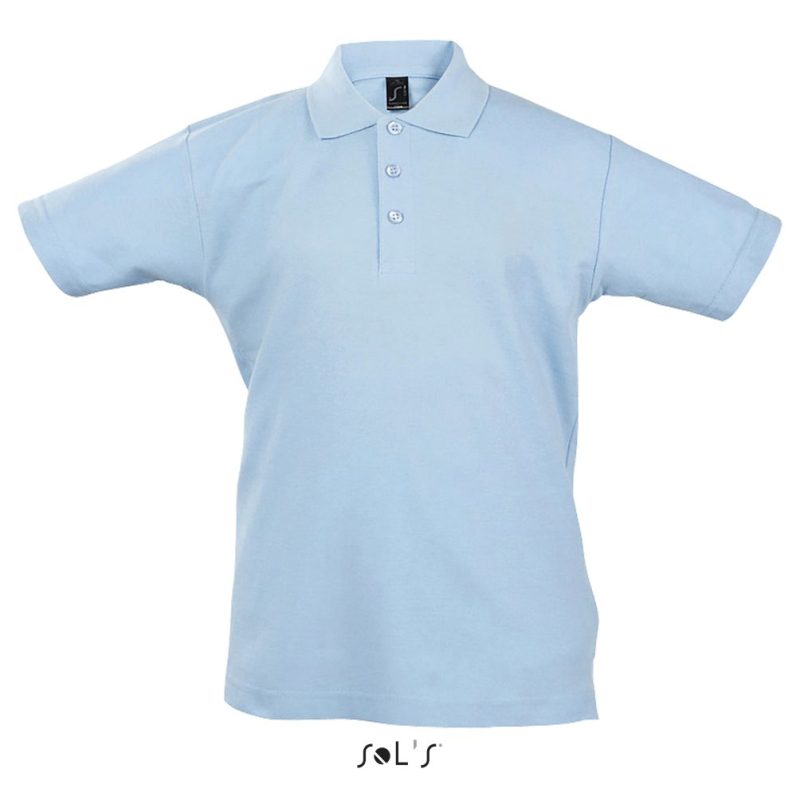 Polo Para Niño Summer Ii Kids Sols - Azul Cielo - Sols
