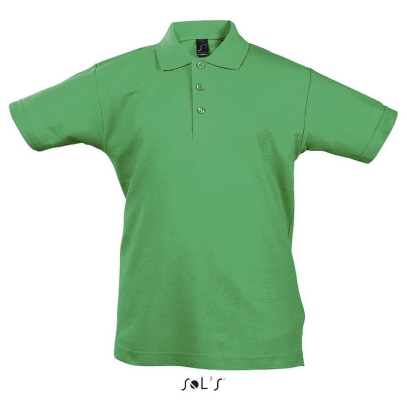Polo Para Niño Summer Ii Kids Sols - Verde Pradera - Sols