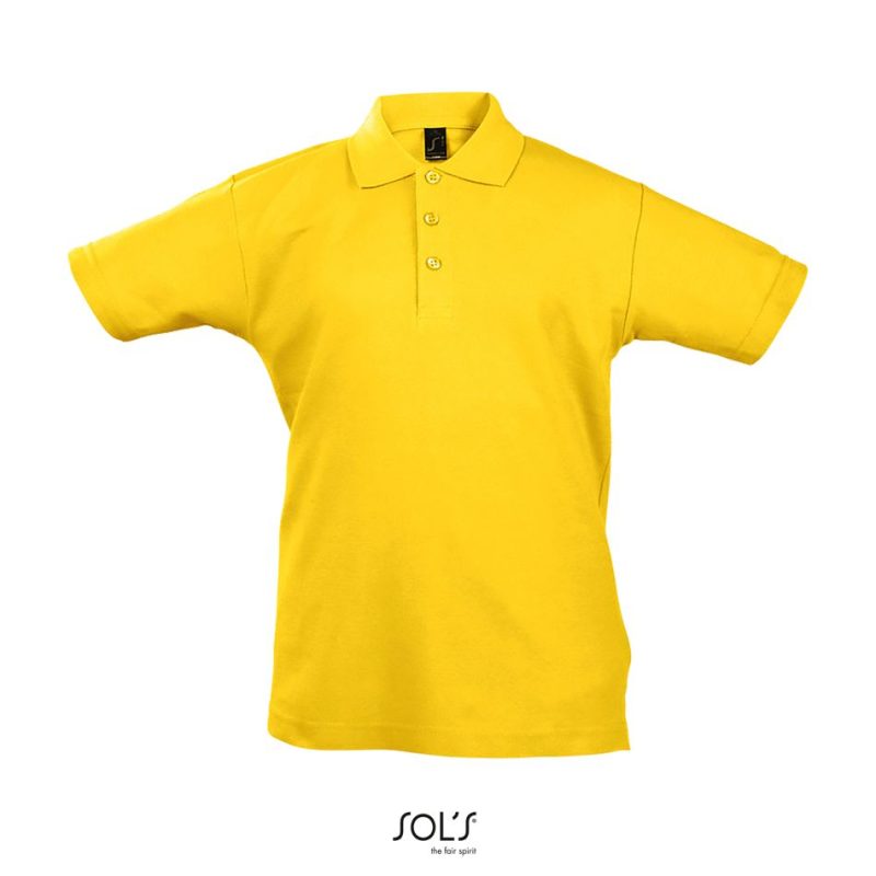 Polo Para Niño Summer Ii Kids Sols - Amarillo - Sols