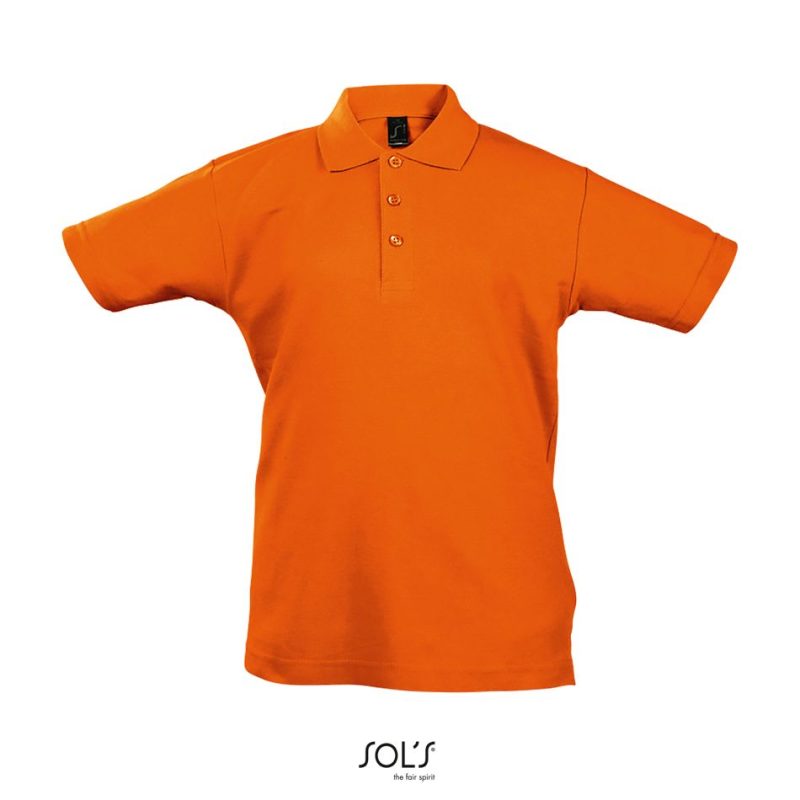 Polo Para Niño Summer Ii Kids Sols - Naranja - Sols
