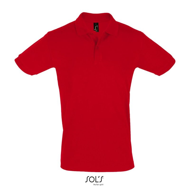 Polo Hombre Manga Corta Perfect Men Sols - Rojo - Sols