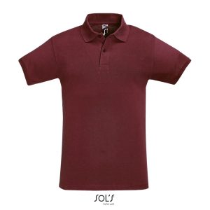Polo Hombre Manga Corta Perfect Men Sols - Burdeos - Sols