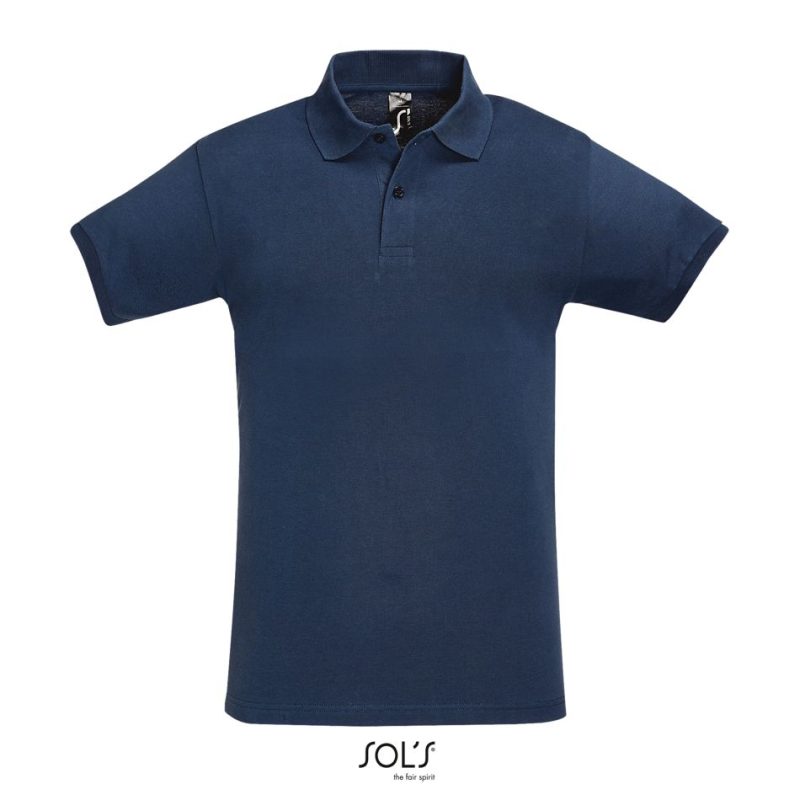 Polo Hombre Manga Corta Perfect Men Sols - Denim - Sols