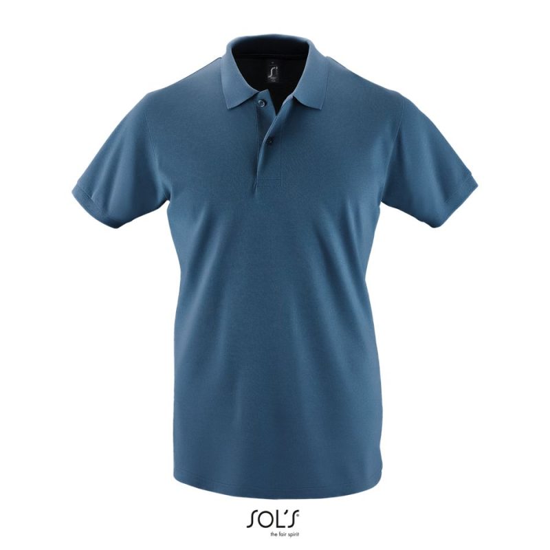 Polo Hombre Manga Corta Perfect Men Sols - Azul Pizarra - Sols