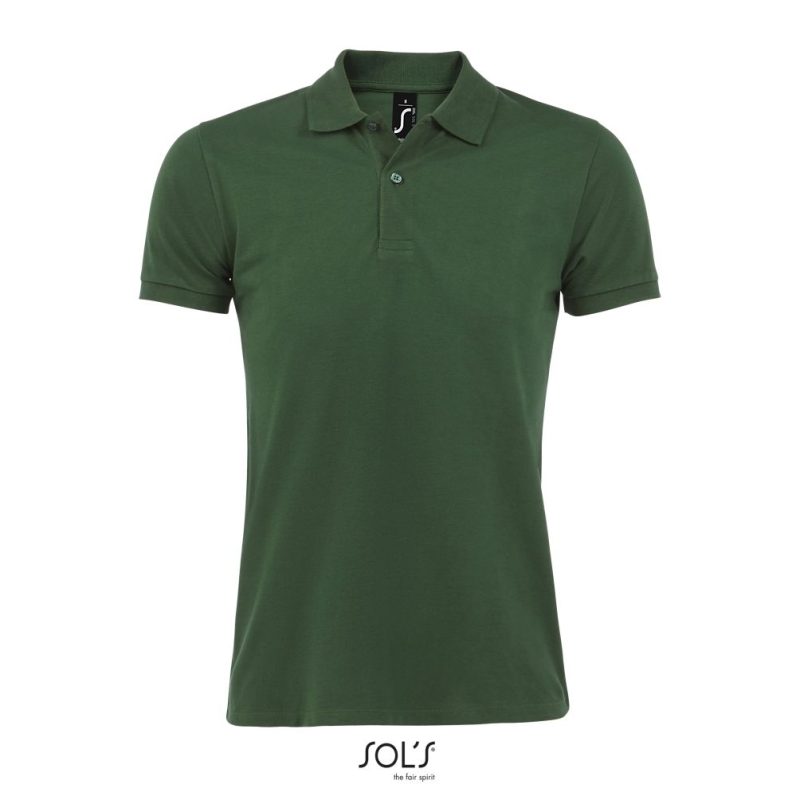 Polo Hombre Manga Corta Perfect Men Sols - Verde Botella - Sols