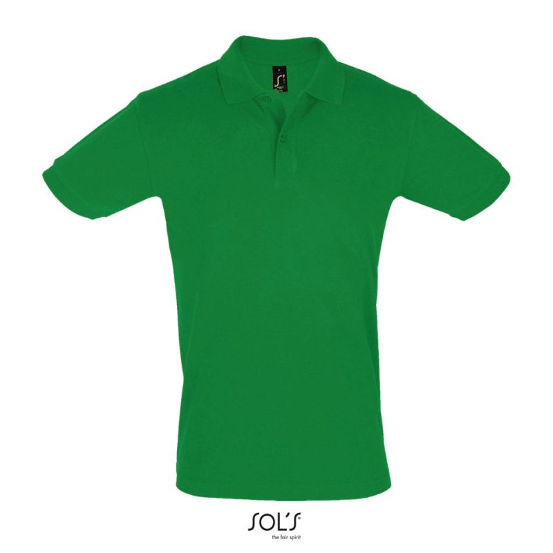 Polo Hombre Manga Corta Perfect Men Sols - Verde Pradera - Sols