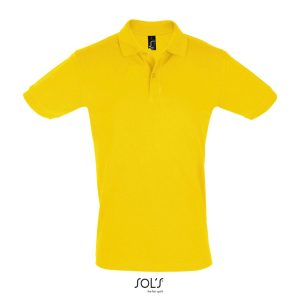 Polo Hombre Manga Corta Perfect Men Sols - Amarillo - Sols