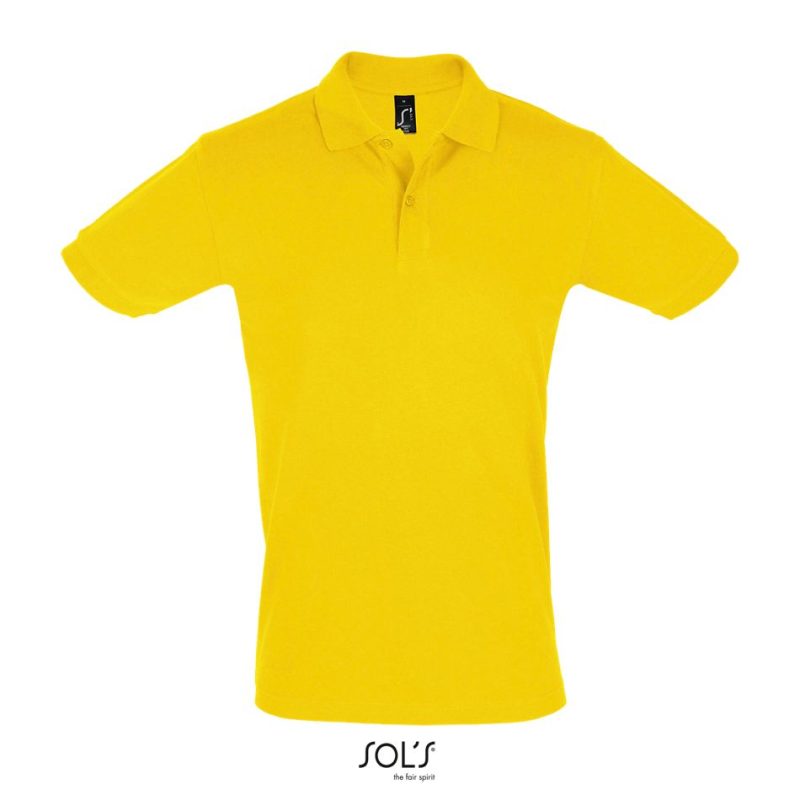 Polo Hombre Manga Corta Perfect Men Sols - Amarillo - Sols