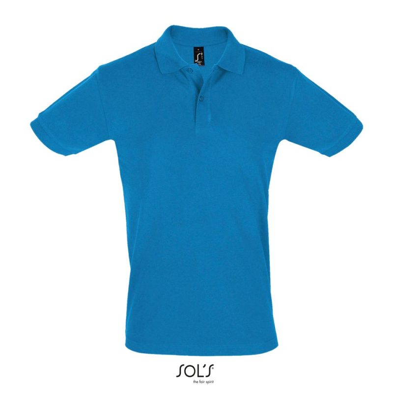 Polo Hombre Manga Corta Perfect Men Sols - Aqua - Sols