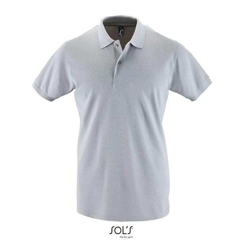 Polo Hombre Manga Corta Perfect Men Sols - Gris Puro - Sols