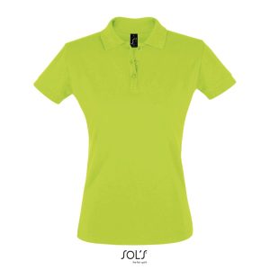 Polo Mujer Manga Corta Perfect Women Sols - Verde Manzana - Sols