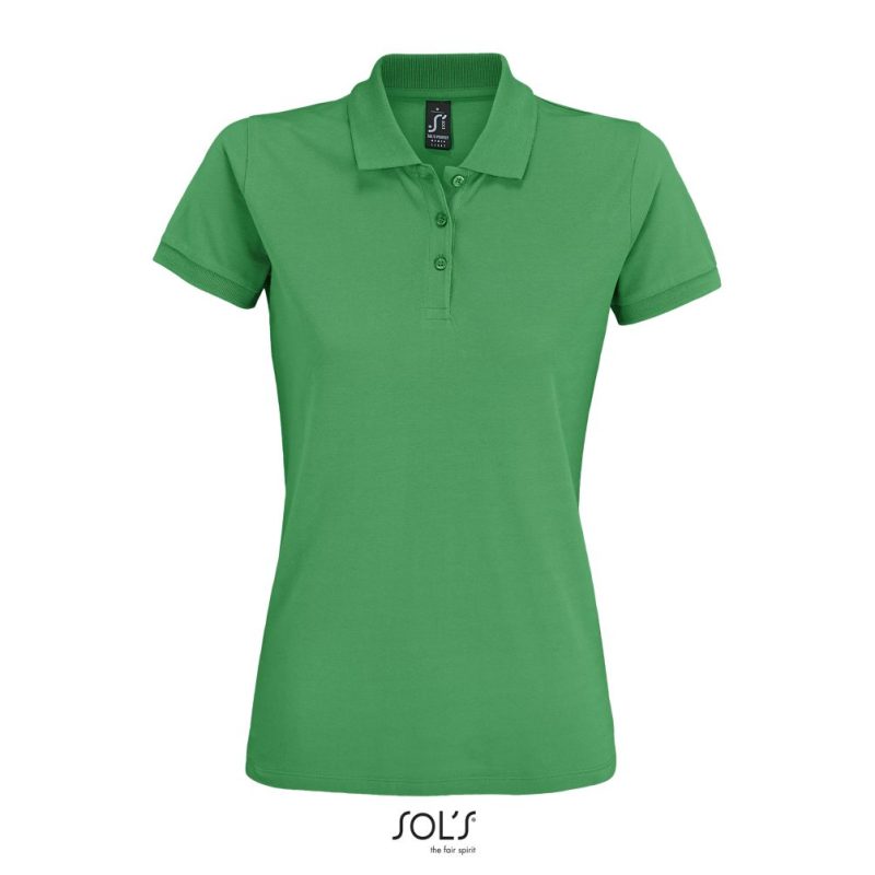 Polo Mujer Manga Corta Perfect Women Sols - Verde Primavera - Sols