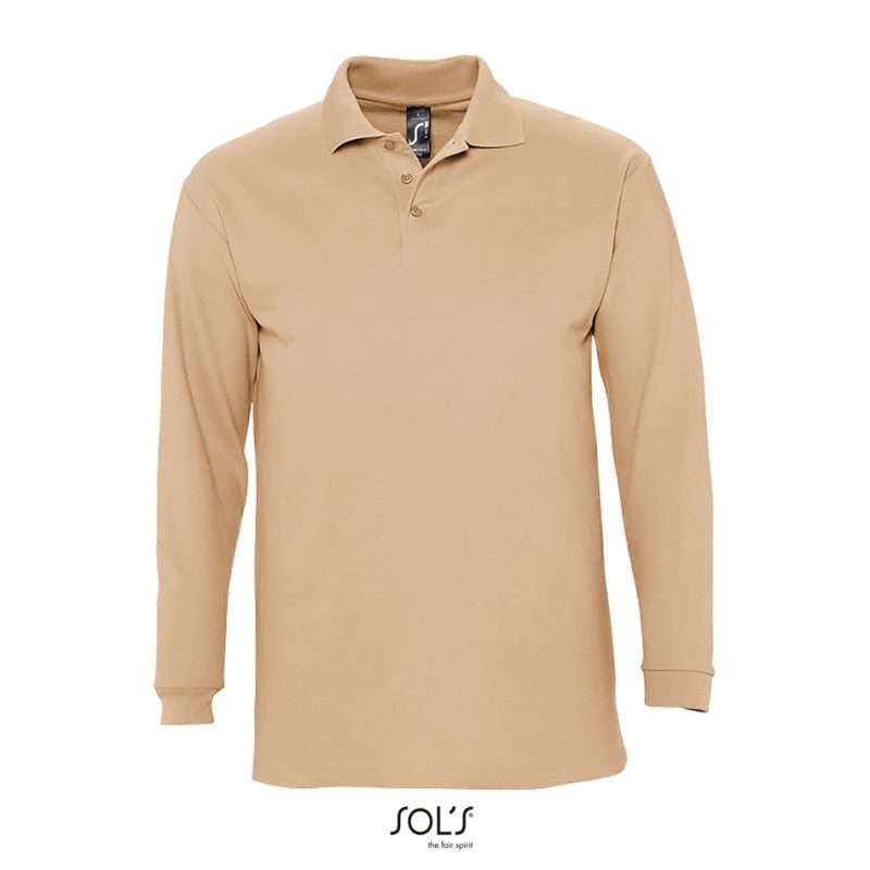 Polo Manga Larga Para Hombre Winter Ii Sols - Arena - Sols