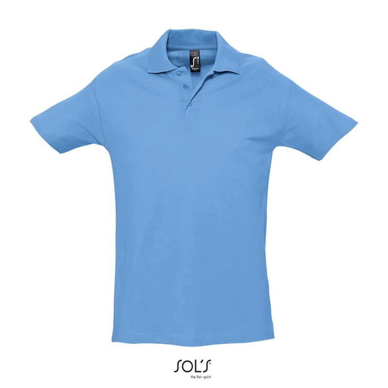 Polo Hombre Spring Ii Sols - Azul Cielo - Sols