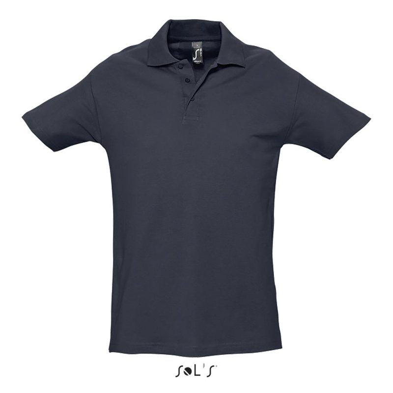 Polo Hombre Spring Ii Sols - Azul Marino - Sols